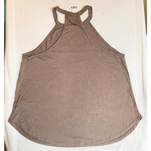 French Pastry Los Angeles Women Blouse size L Brown Sleeveless Dream Catcher - Picture 7 of 7